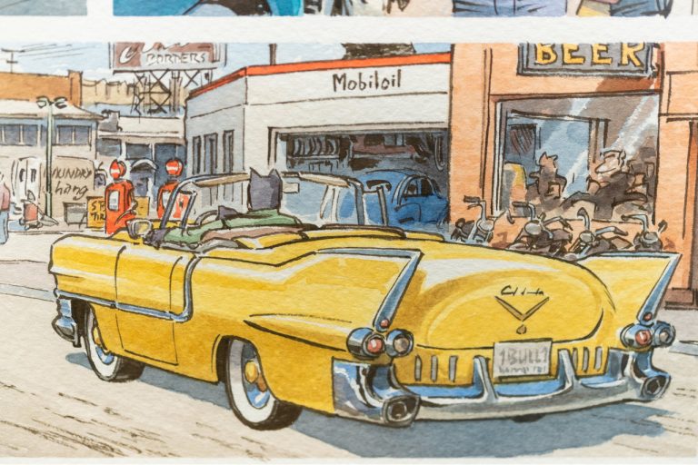 BlackSad, il gatto detective di Juanjo Guarnido in mostra a Pordenone