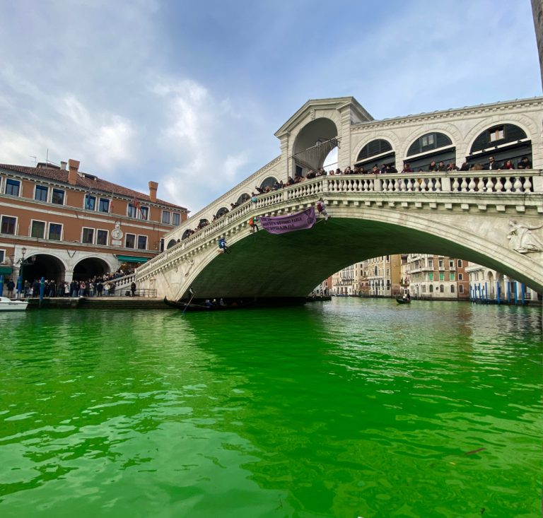 Extinction Rebellion: fogli di via di 4 anni dopo l'azione sul Canal Grande