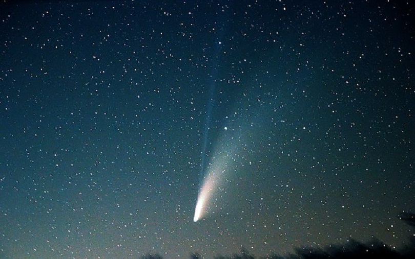 Serata "celeste" con la cometa NeoWise