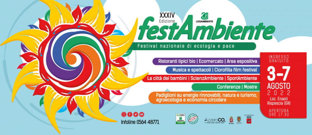 Con Legambiente a Festambiente, torna il festival di ecologia e pace