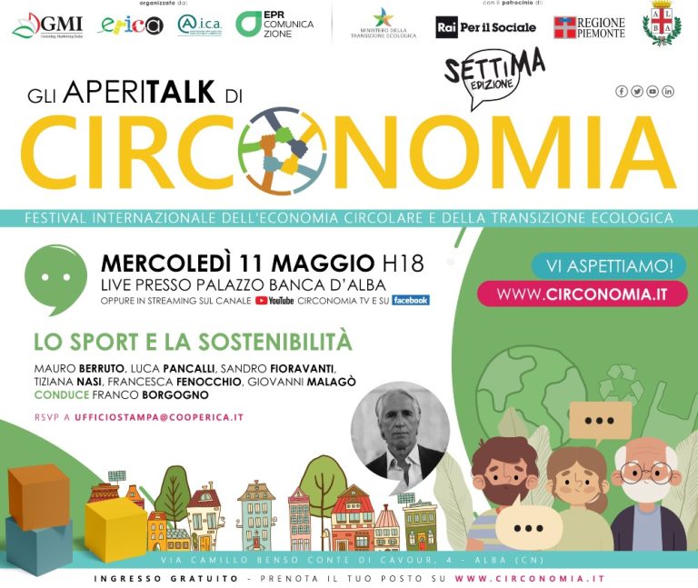 Economia circolare, Circonomia la nuova edizione sarà presentata l’11 maggio