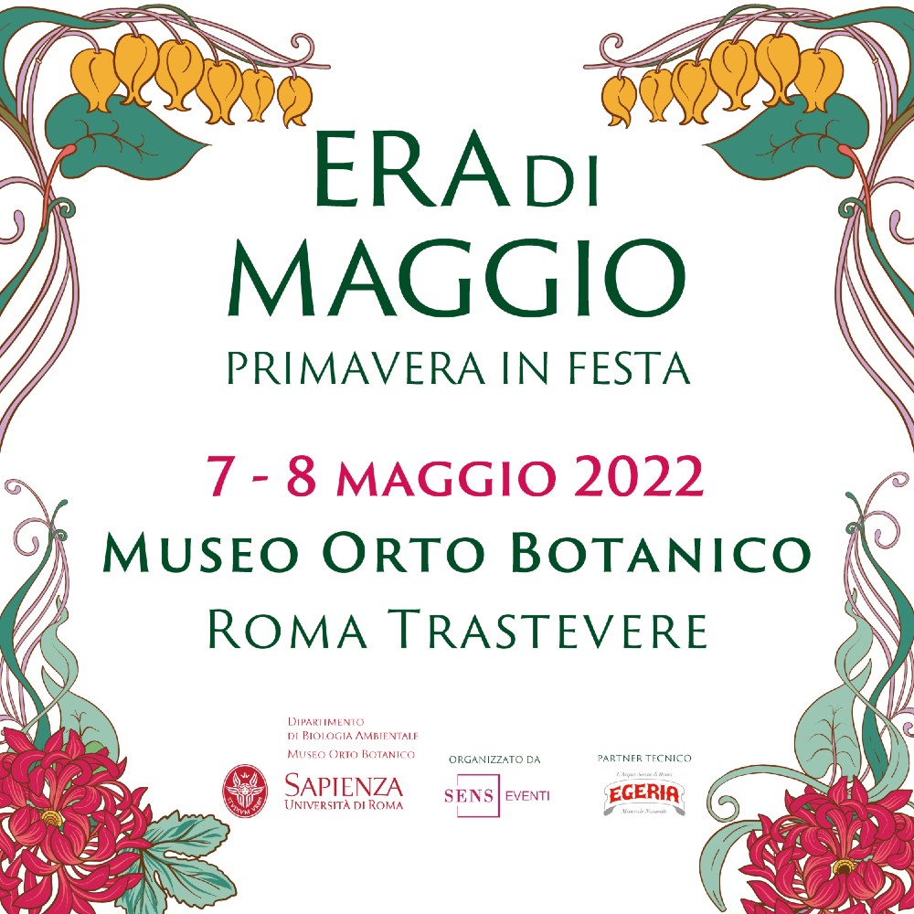 Era di Maggio 2022, la festa della primavera torna all’Orto Botanico di Roma