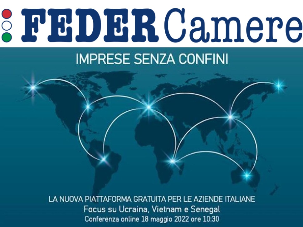 FederCamere, nuova piattaforma digitale per internazionalizzazione imprese