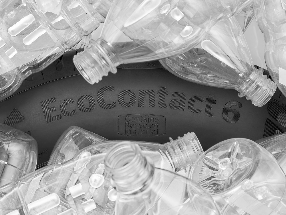 Lanciati i primi pneumatici ricavati da bottiglie di plastica riciclate