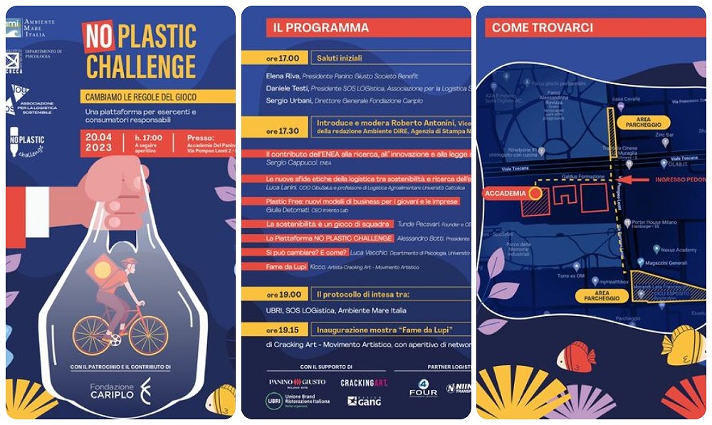 No plastic challenge, la nuova piattaforma per ridurre l'impatto della plastica