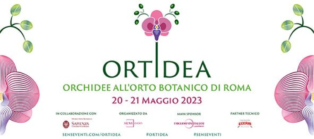 Ortidea 2023, il variopinto universo delle orchidee di nuovo all’Orto Botanico di Roma