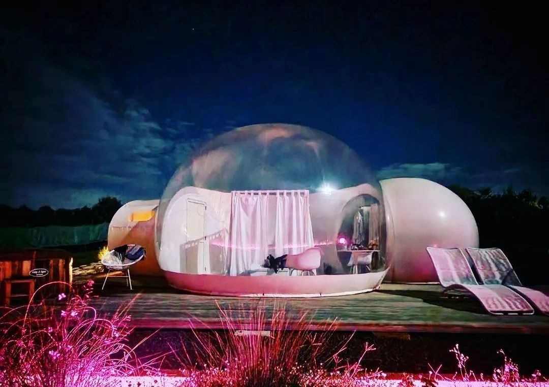 Bubble Glamping Le Perseidi: dormire con un cielo di stelle