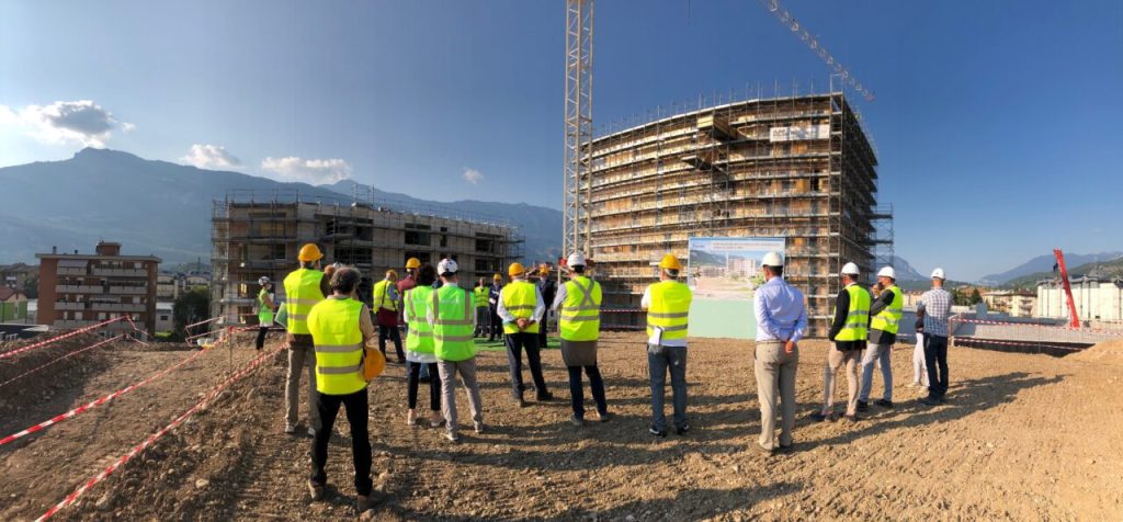 Vaia, gli alberi distrutti diventano l'edificio in legno più alto d'Italia