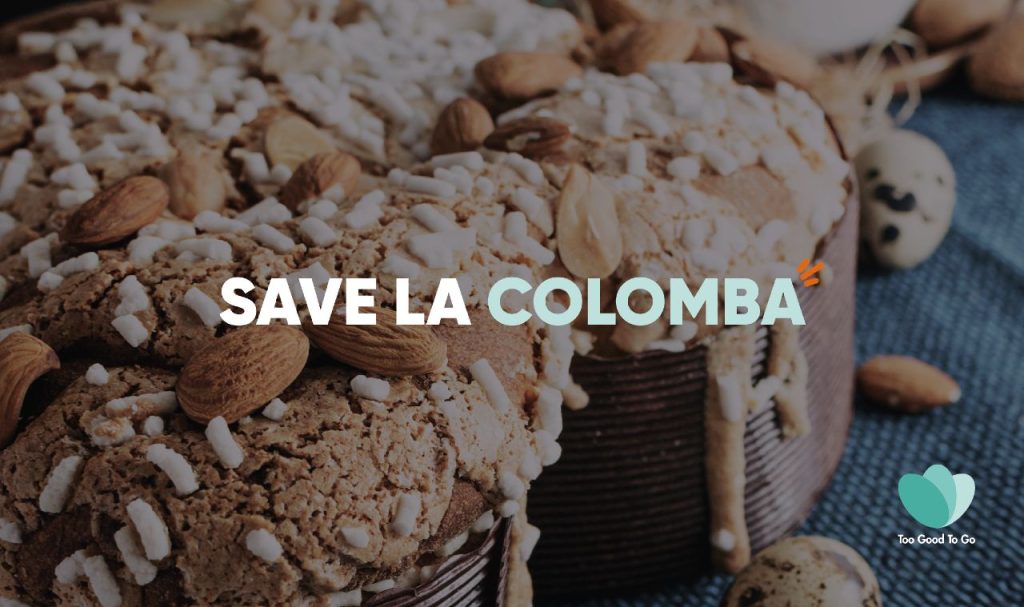 #SaveLaColomba, Too Good To Go contro lo spreco dei dolci pasquali