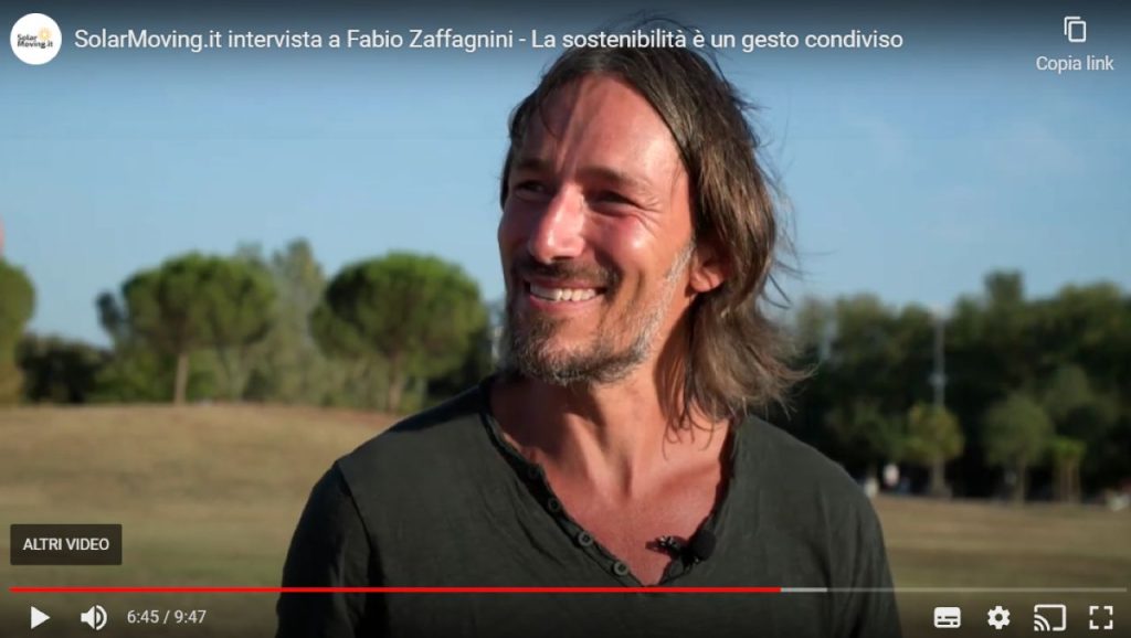 SolarMoving.it incontra Fabio Zaffagnini, la sostenibilità come gesto condiviso