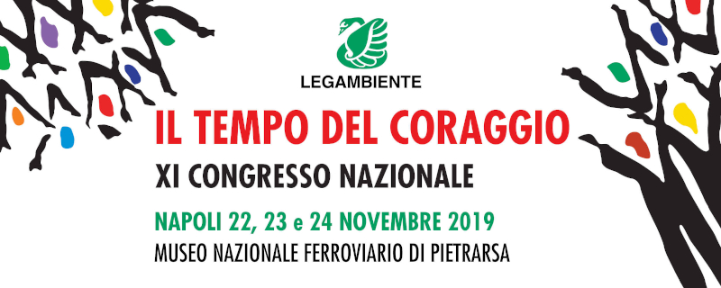 XI Congresso Nazionale di Legambiente a Napoli dal 22 al 24 novembre