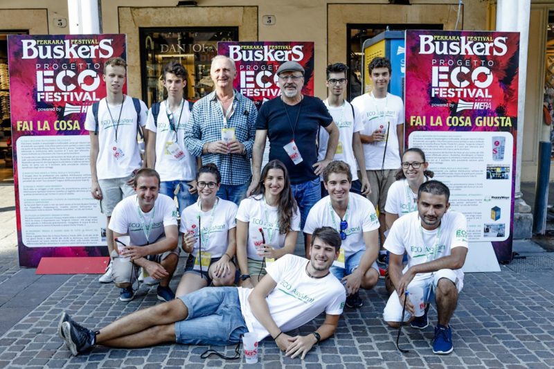 Ferrara Buskers Festival, allegria "ecologica"