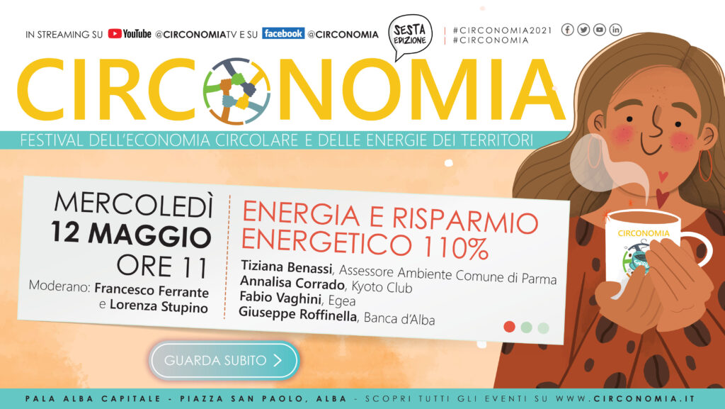 Circonomia, al via la sesta edizione del Festival dell’economia circolare e delle energie dei territori