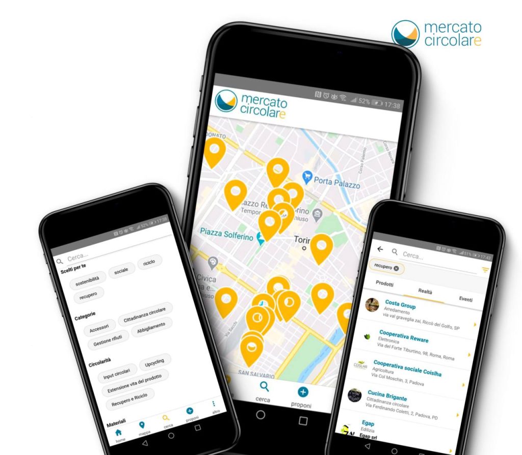 La prima app deI made in Italy circolare