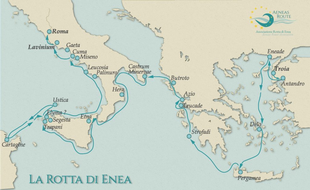 Sulle tracce di Enea, itinerario culturale certificato dal Consiglio d'Europa