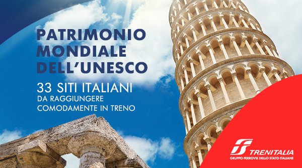 Travel Book Trenitalia, i siti Unesco tutti da scoprire