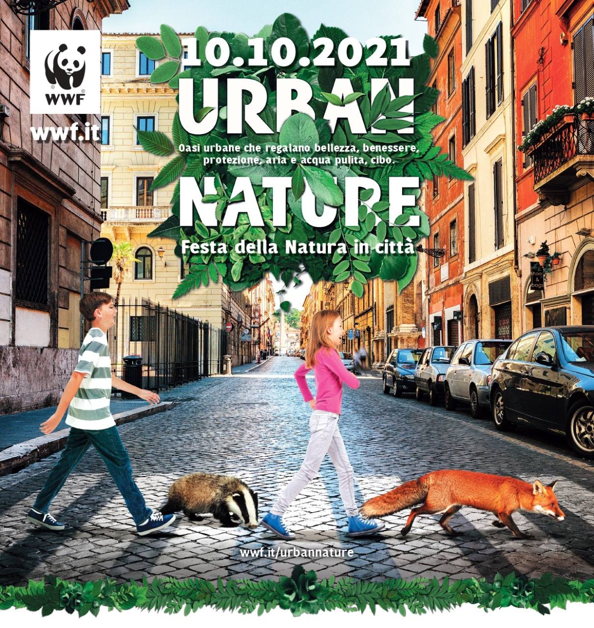 WWF, Urban Nature 2021 la Festa della Natura in città, torna domenica 10 ottobre