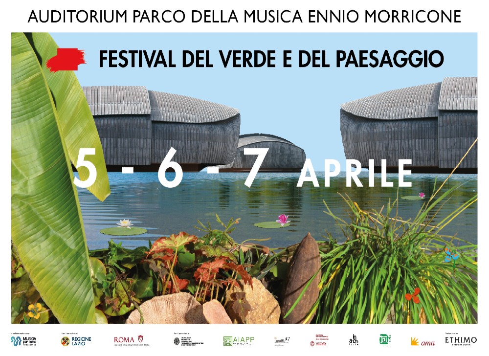 Festival del Verde e del Paesaggio, la 13 edizione all'Auditorium di Roma