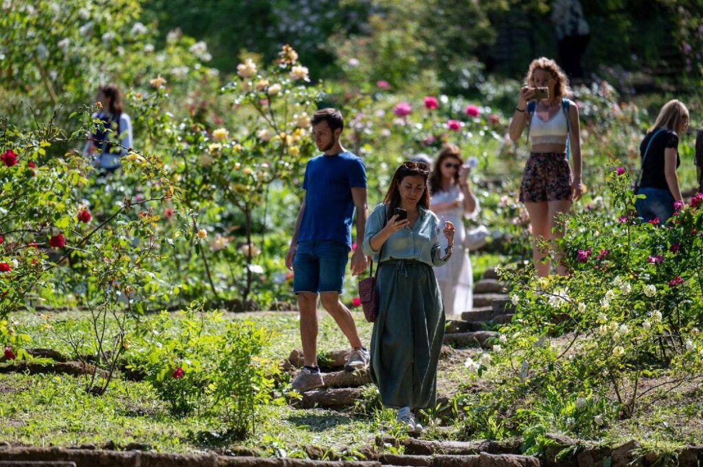 Era di maggio 2024, la festa di primavera all'Orto Botanico