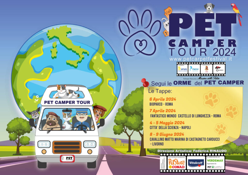 Pet Camper Tour, il progetto educativo arriva a Napoli