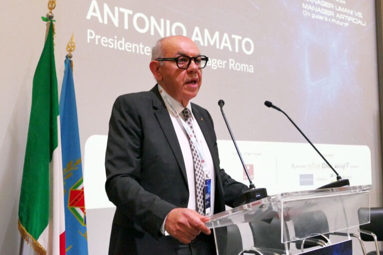 Antonio Amato nuovo Presidente di Federmanager Roma
