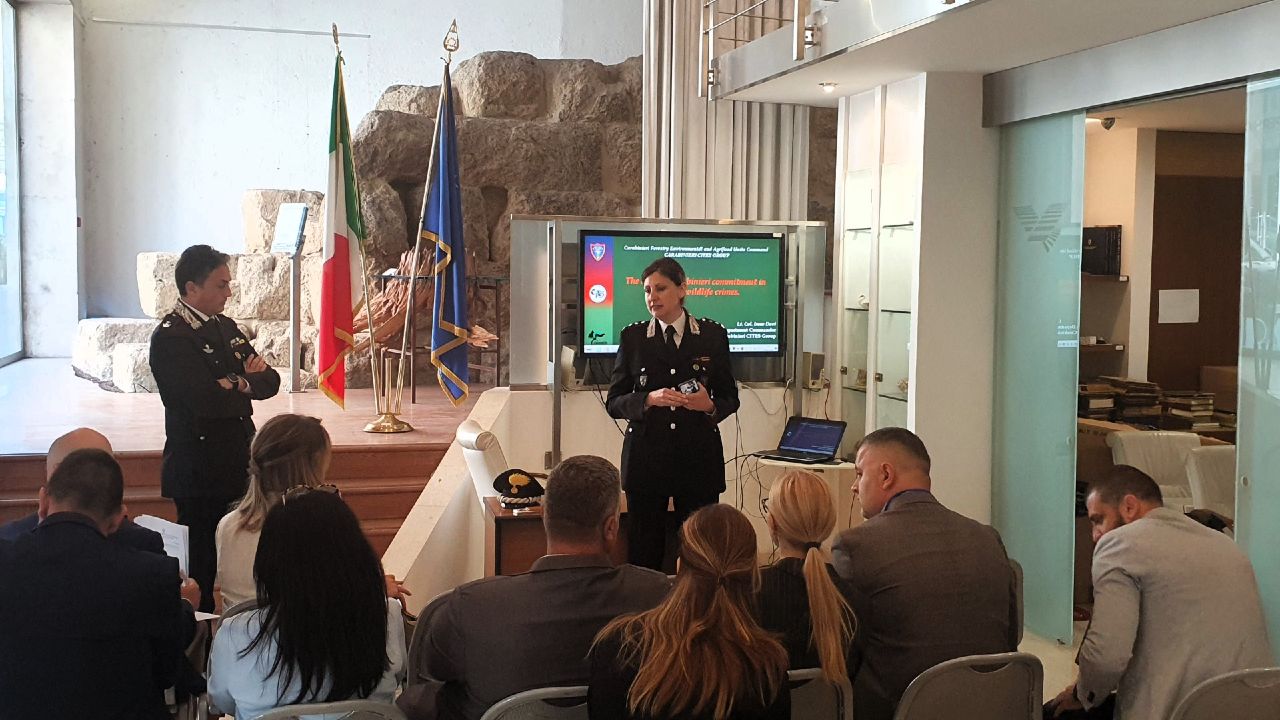 Tutela ambientale e agroalimentare: delegazione polizia serba in visita al comando Carabinieri