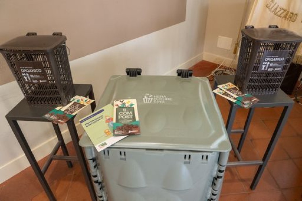Future Bins, i cestini del futuro di Hera fatti dagli scarti