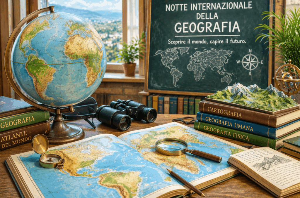 Notte Internazionale della Geografia, scoprire il patrimonio della Società Geografica Italiana