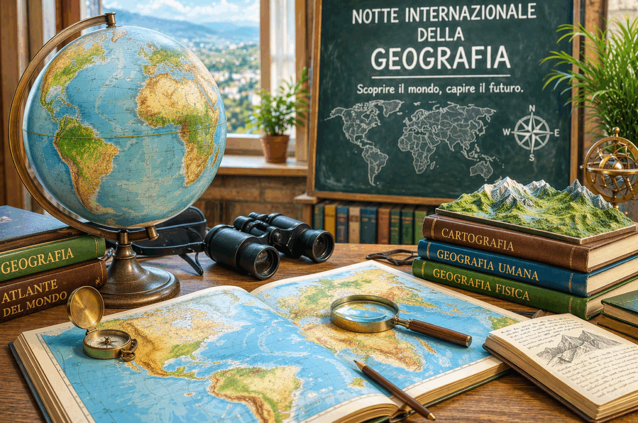 Notte Internazionale della Geografia, scoprire il patrimonio della Società Geografica Italiana