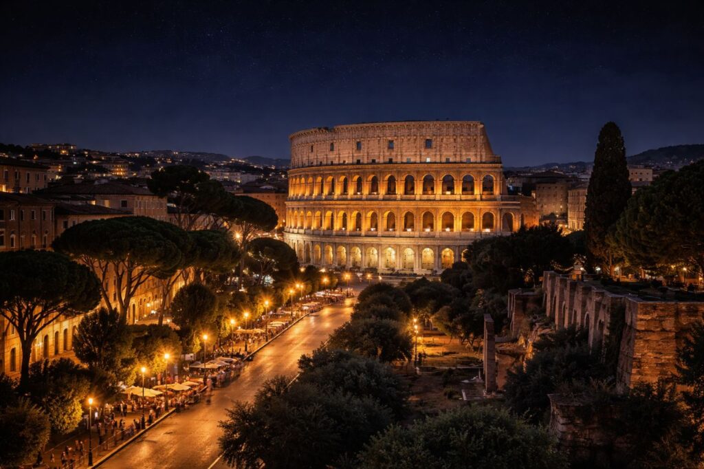 Il “noctourism” per vivere tutto l’incanto di Roma dopo il tramonto