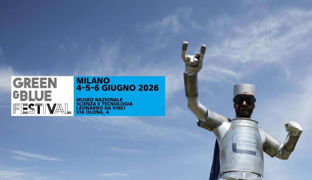 Capitan Acciaio, torna al Green&Blue Festival il supereroe del riciclo