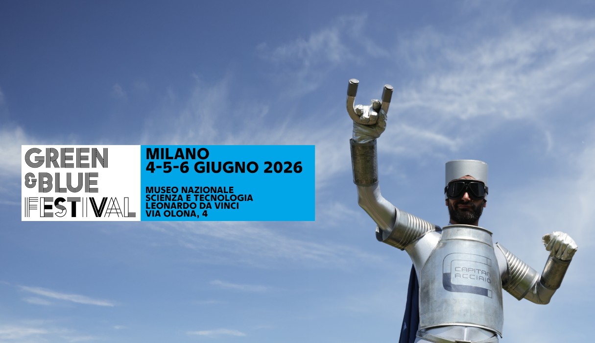 Capitan Acciaio, torna al Green&Blue Festival il supereroe del riciclo