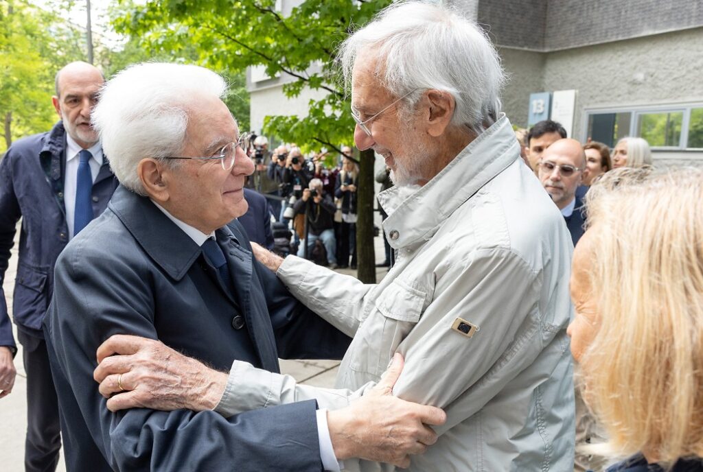 Il Presidente Mattarella al Politecnico di Milano, alla lezione "Arte del costruire" di Renzo Piano