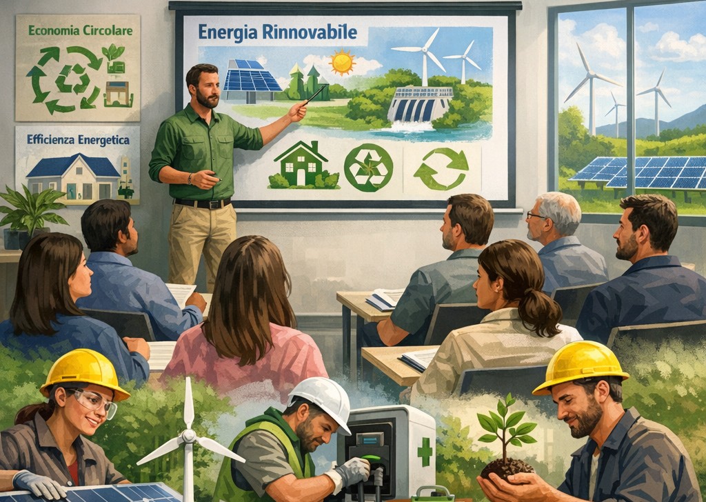 Transizione ecologica e lavoro: la formazione come motore del cambiamento