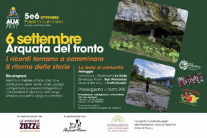 Ad Arquata del Tronto i ricordi tornano a camminare